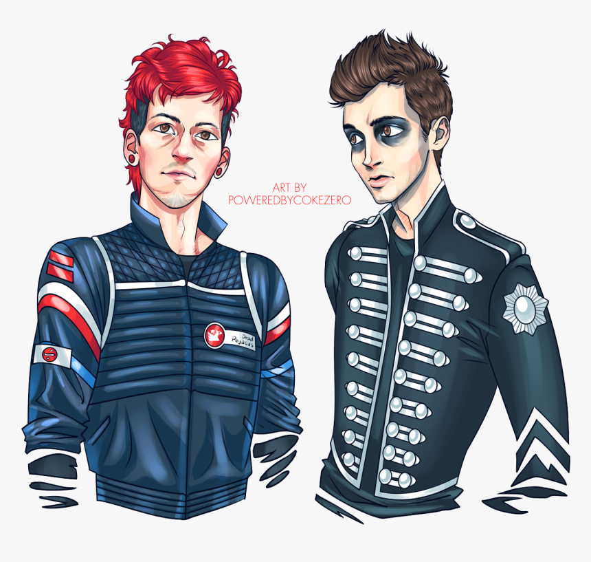 Transparent Twenty One Pilots Png - Josh Dun Tyler Joseph Fanart, Png Download