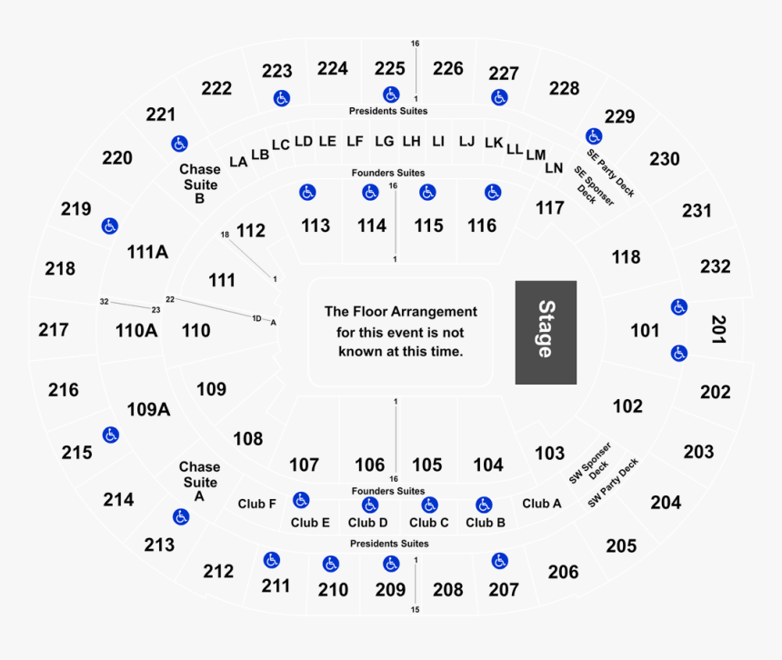 Twenty One Pilots Seats At Amway Center - Amway Center Concert Section 213, HD Png Download