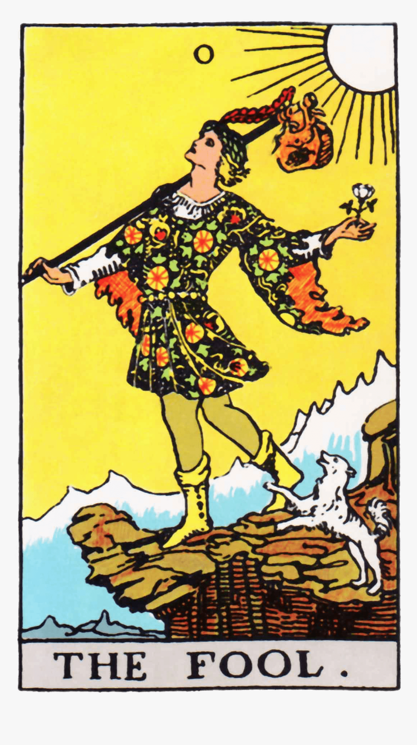 Tarot Card The Fool - Fool Tarot Card, HD Png Download