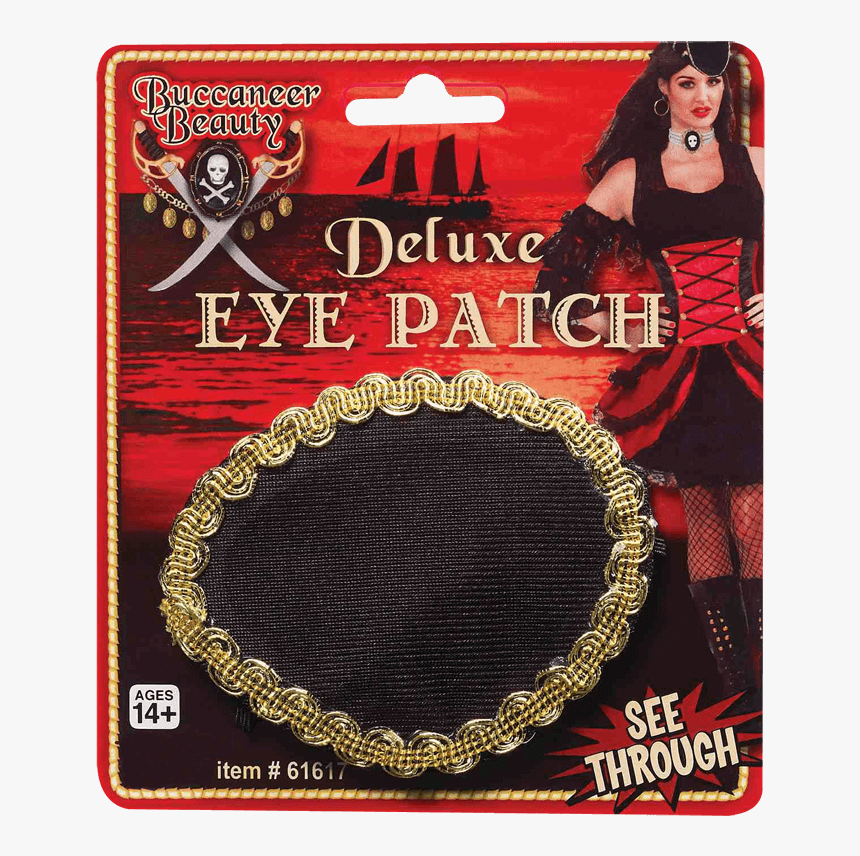 Buccaneer Beauty Deluxe Eye Patch - Badge, HD Png Download