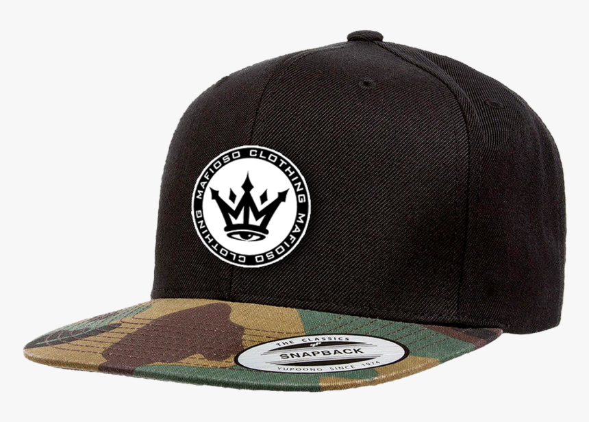 6089tc Yupoong Classic Snapback 2 Tone Black Green, HD Png Download