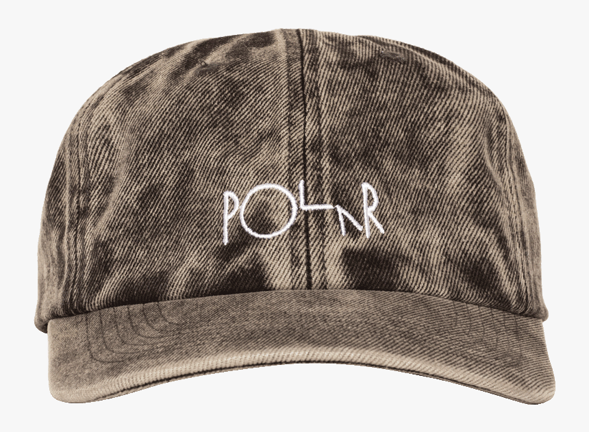 Polar Hats Denim Cap Black Pol- Denim - Baseball Cap, HD Png Download