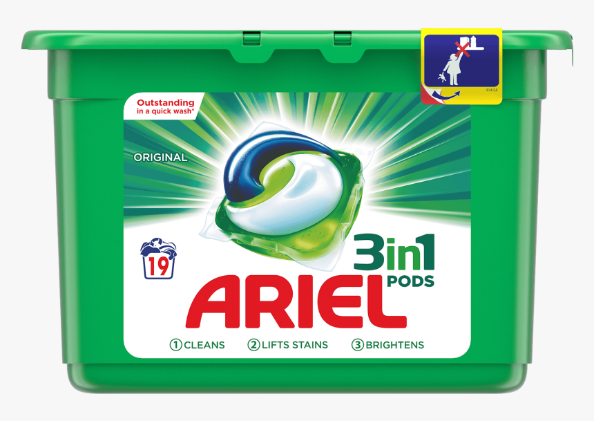 Ariel 3 In 1 Pods, HD Png Download