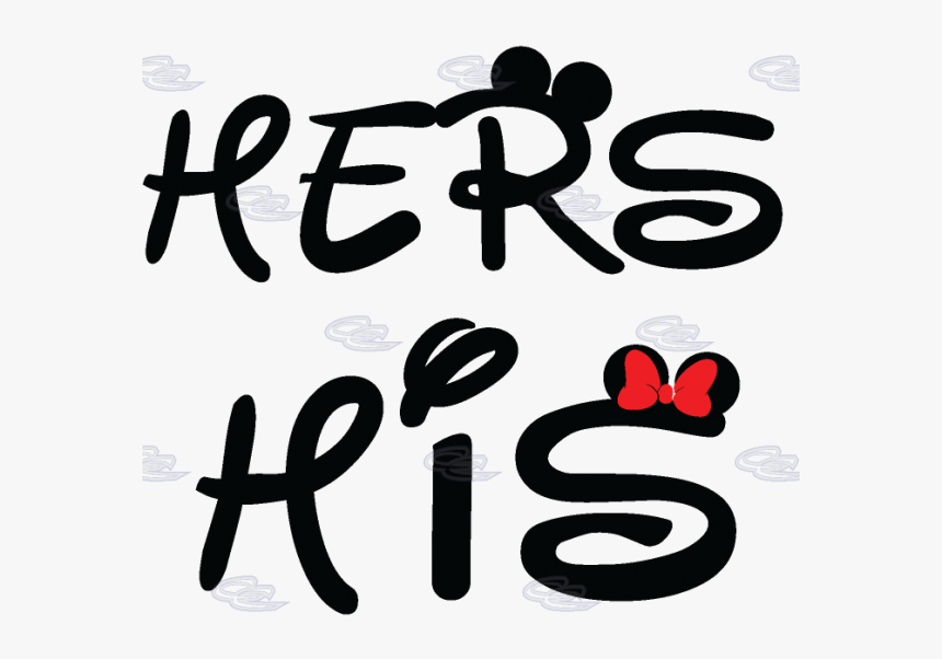 Free Mickey Mouse Ears Font - Font Disney Mickey Mouse, HD Png Download