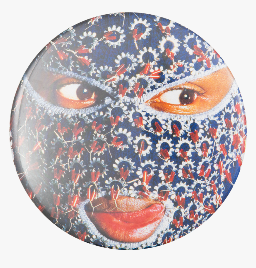 Nick Cave Ski Mask Art Button Museum - Carving, HD Png Download