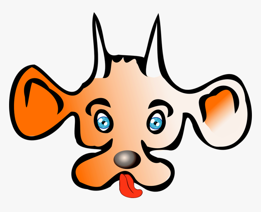 Dog, Firgure, Crazy, Animal, Ears, Eyes, Evil - Portable Network Graphics, HD Png Download