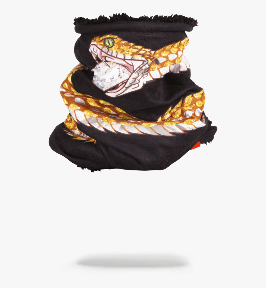 Sprayground- Snake Jewels Neck Warmer Ski Mask , Png - Motorcycle Boot, Transparent Png