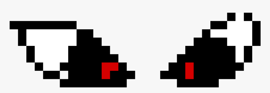 Evil Eyes Clipart , Png Download - Devil Angel Pixel Art, Transparent Png