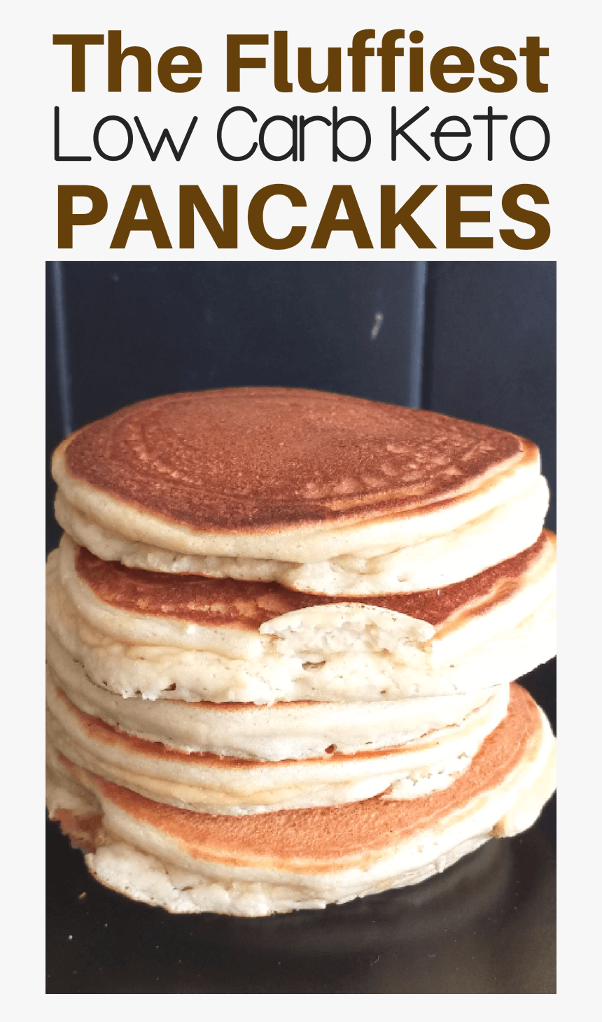 Transparent Pancake Png - Keto Pancakes Almond Flour Cream Cheese, Png Download