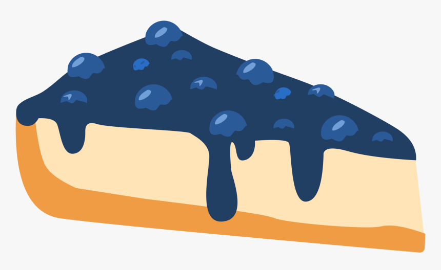 Blueberry Cheesecake Clipart Transparent, HD Png Download