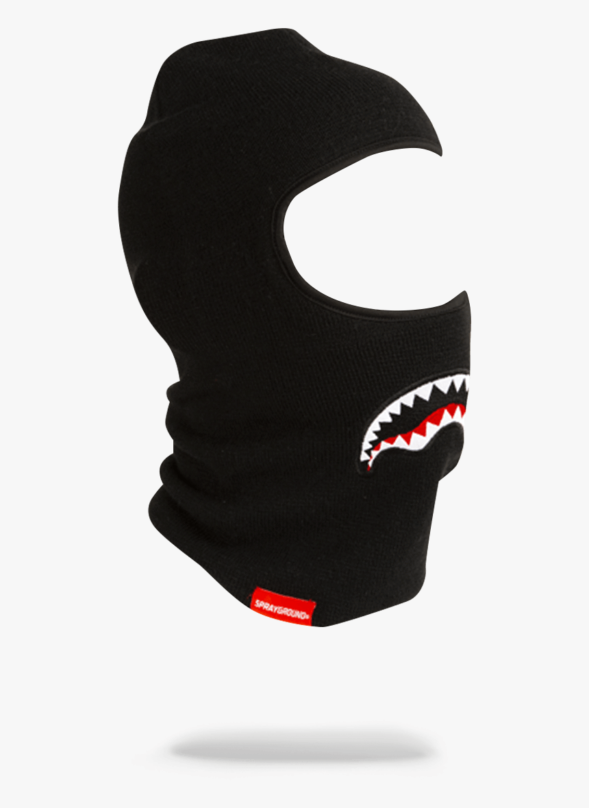 Black Sprayground Ski Mask, HD Png Download