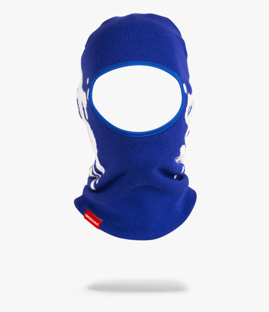 Sprayground- Money Drip Ski Mask Ski Mask - Sprayground Mask Blue, HD Png Download