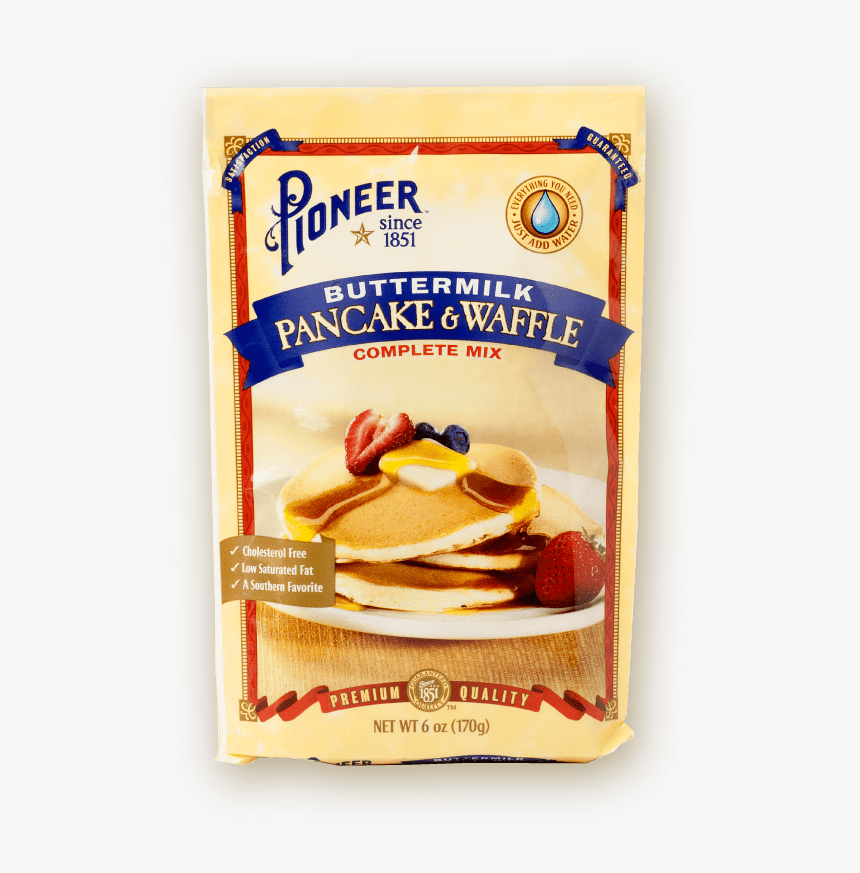 Buttermilk Pancake Waffle Complete Mix Packaging - Sliced Bread, HD Png Download