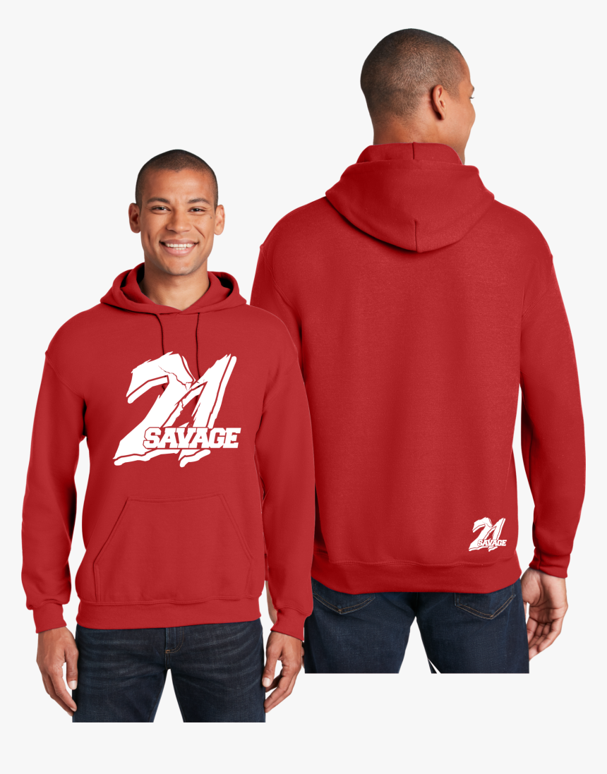 Fuck The Population Red Hoodie, HD Png Download