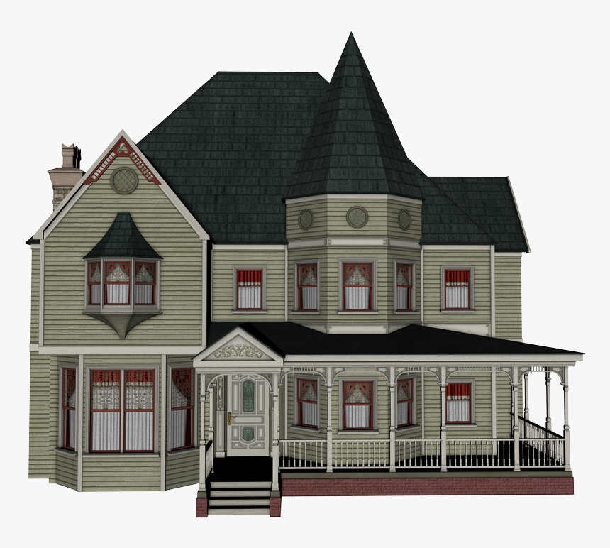 Painted Lady Inn Mysteries - House Clipart Royalty Free, HD Png Download