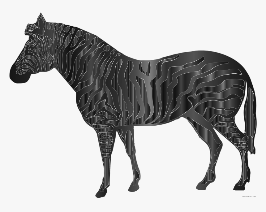 Transparent Mustang Head Clipart - Blue Zebra Png, Png Download