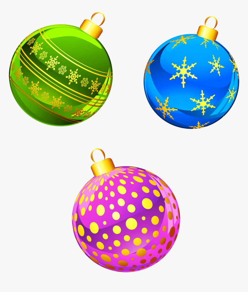 Christmas Ornament Clipart - Clipart Christmas Ornaments, HD Png Download