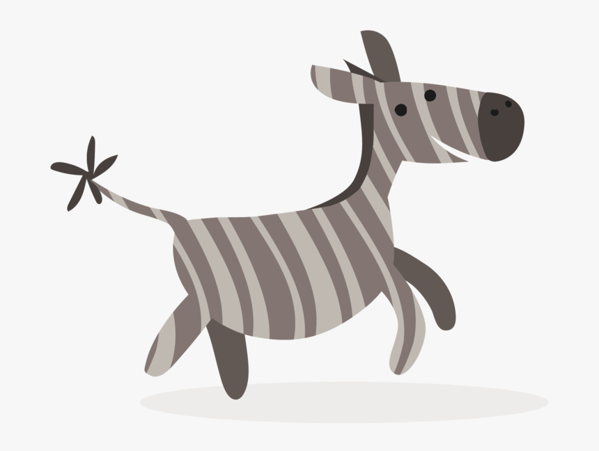 Zipping Zebra - Donkey, HD Png Download