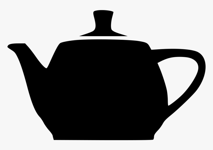 Utah Teapot Kettle Silhouette - Teapot Png, Transparent Png