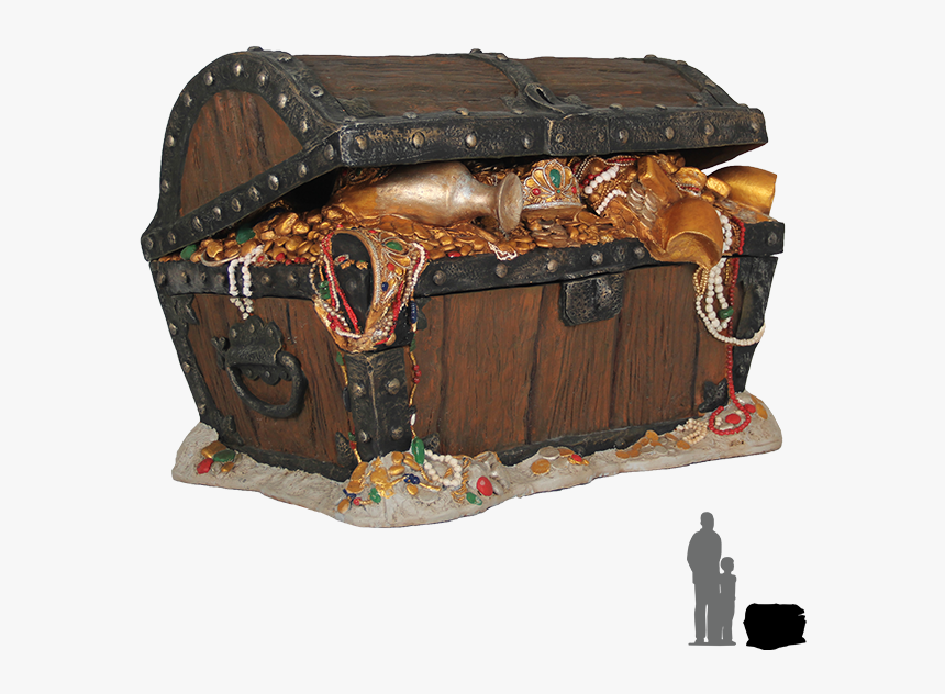 Transparent Pirate Treasure Chest, HD Png Download