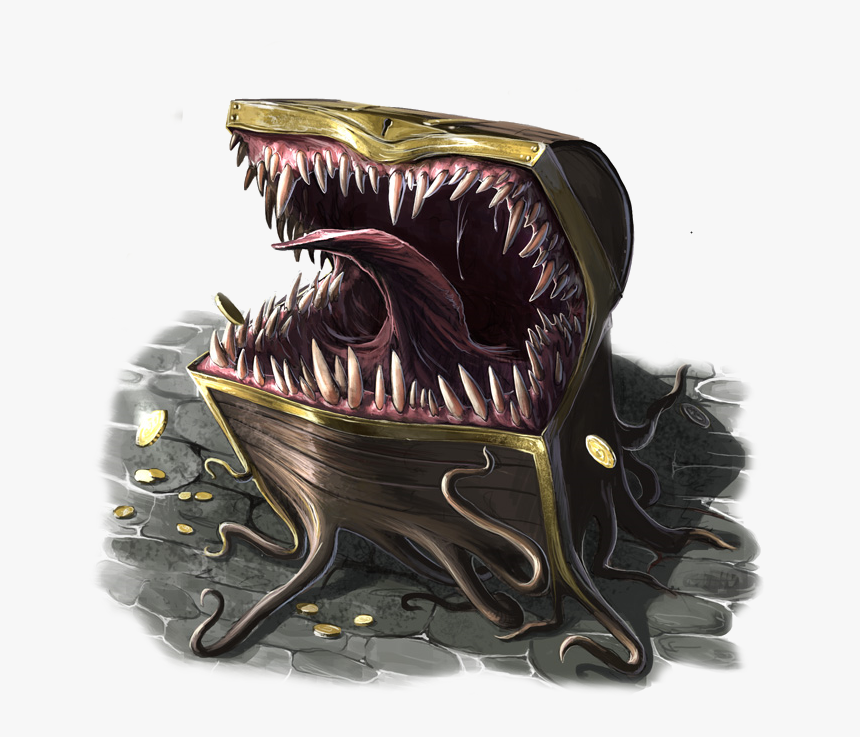 Mimic D&d, HD Png Download