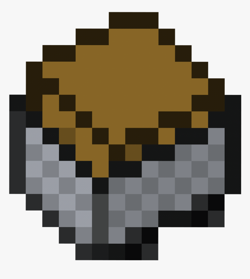 Minecraft Minecart Pixel Art, HD Png Download