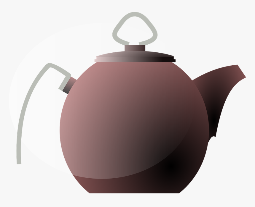 Teapot, Hot, Coffee, Pot, Tea, Kettle - Tea Kettle Transparent Cartoon, HD Png Download