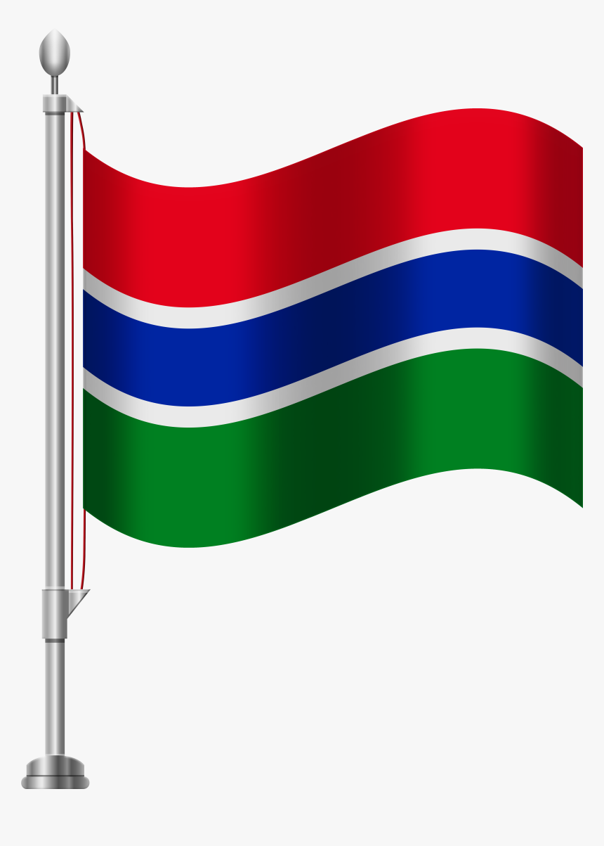 Gambia Flag Png Clip Art, Transparent Png