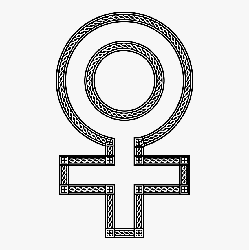 Decorative Chain Female Symbol - John Rennie Hockey Team, HD Png Download