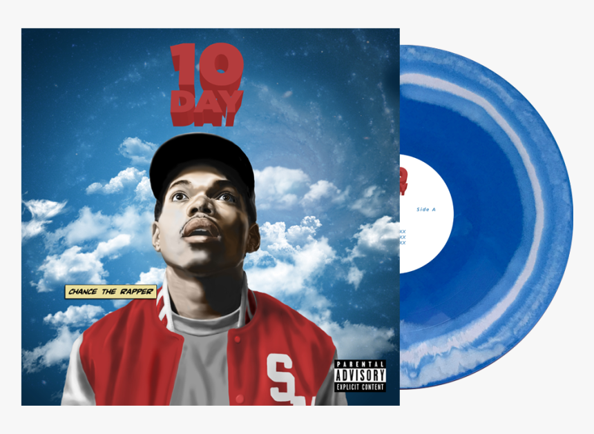 10day-vinyl - 10 Day Chance The Rapper, HD Png Download