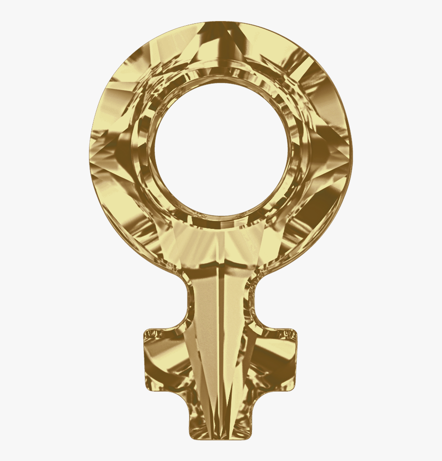 Swarovski 4876 Female Symbol Fancy Stone 30x19mm Crystal - Badge, HD Png Download