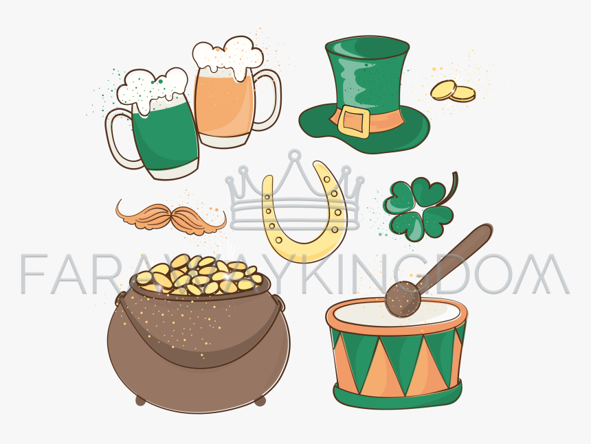 Patrick Beer Saint Patrick Day Vector Illustration - Saint Patrick's Day, HD Png Download