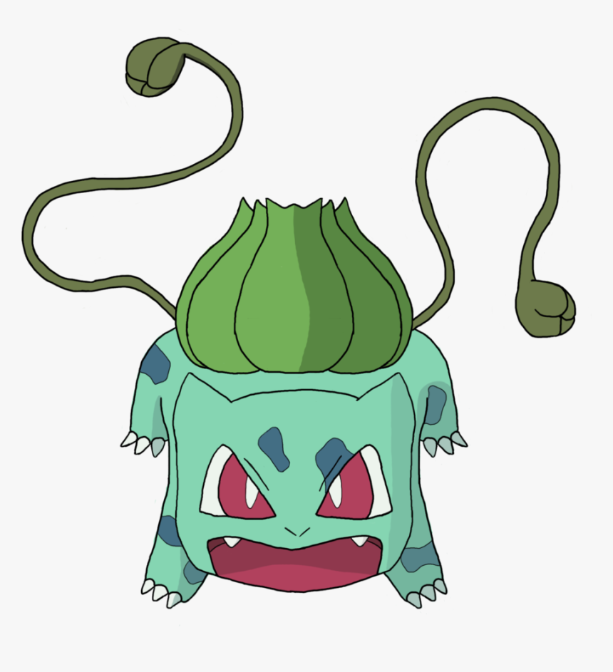 Transparent Bulbasaur Png Bulbasaur Using Vine Whip, Png Download , Transparent Png Image