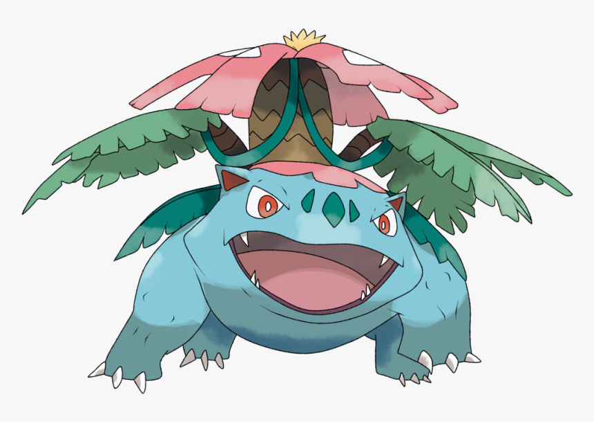 View Bulbasaur , - Venusaur And Mega Venusaur, HD Png Download