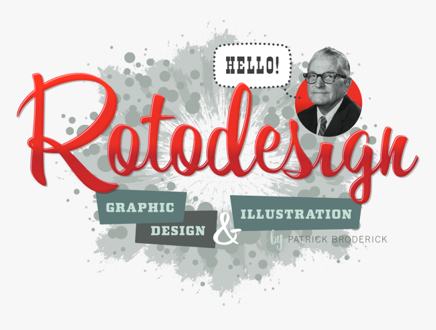 Rotodesign Patrick Broderick - Poster, HD Png Download