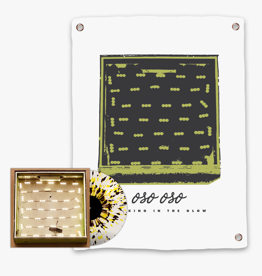 Flag Vinyl Or Cd - Oso Oso Basking In The Glow, HD Png Download