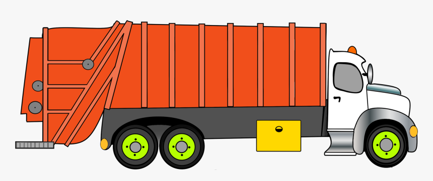 Garbage Truck Png - Garbage Truck Clip Art Png, Transparent Png