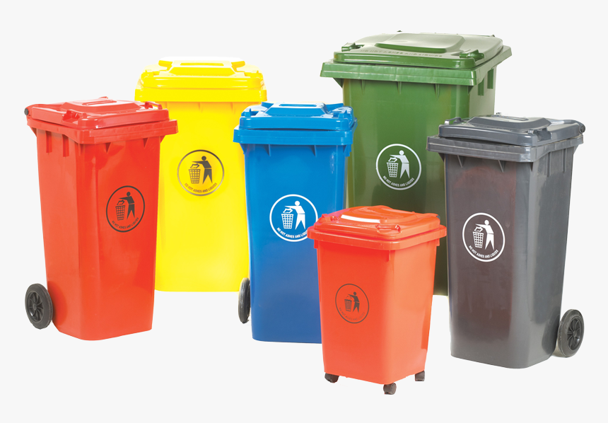 Garbage Bin Png - 120 Litre Wheelie Bin, Transparent Png