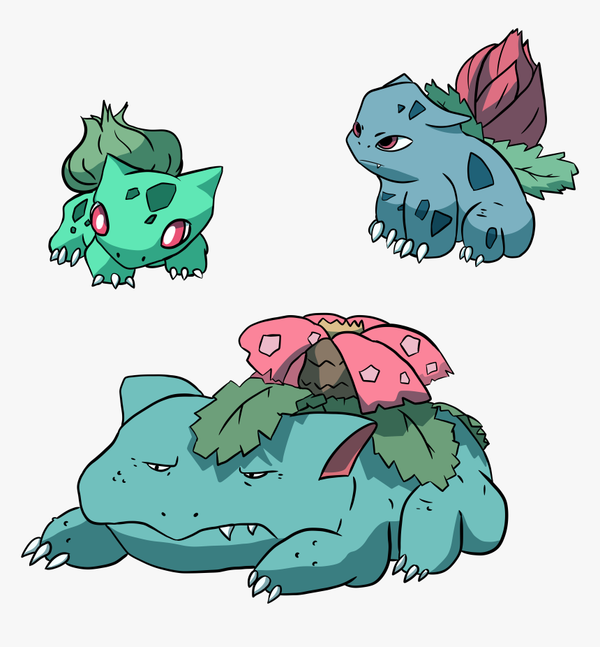 Bulbasaur Doodle, HD Png Download