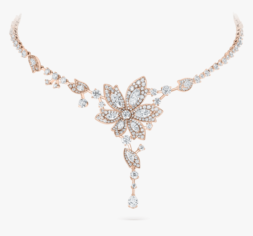 Palm Rose Gold Necklace - Necklace, HD Png Download