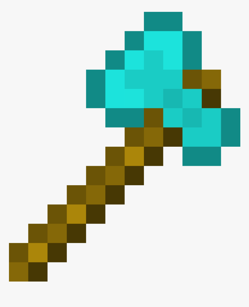 Minecraft Stone Axe, HD Png Download