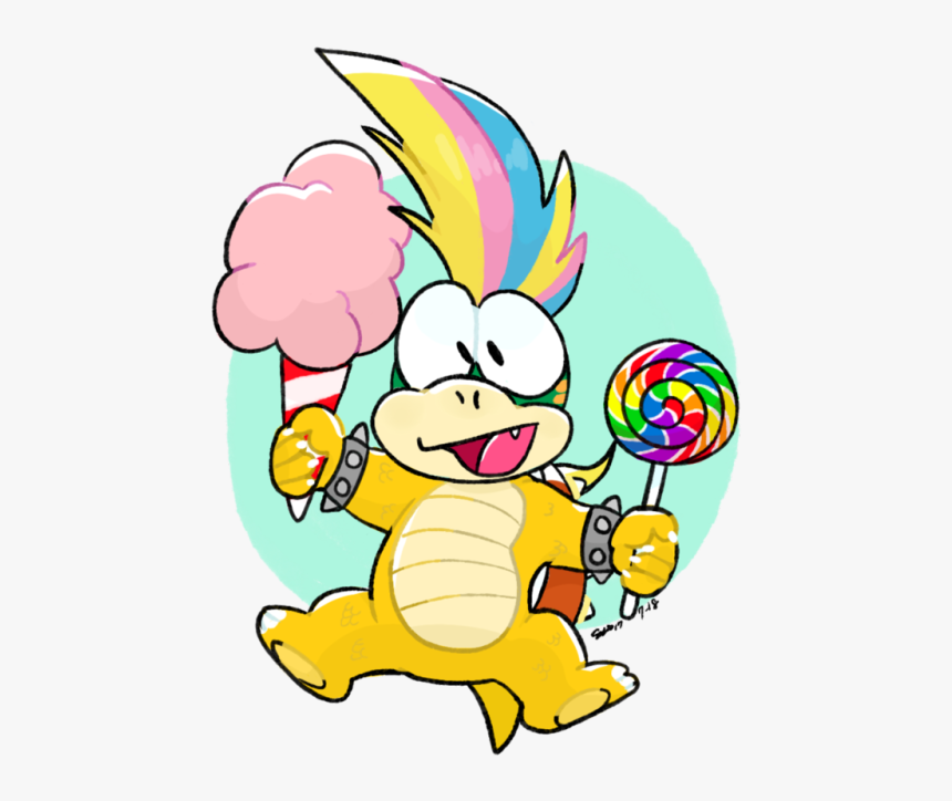 What Bulbasaur, Bowser, Mario Bros, Super Mario, Nintendo, - Lemmy Koopa Fan Art, HD Png Download