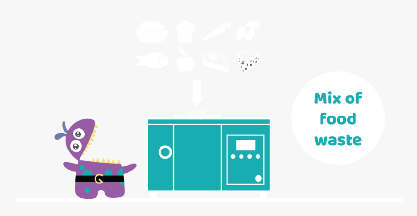 What Goes In A Garbage Guzzler - Cartoon, HD Png Download