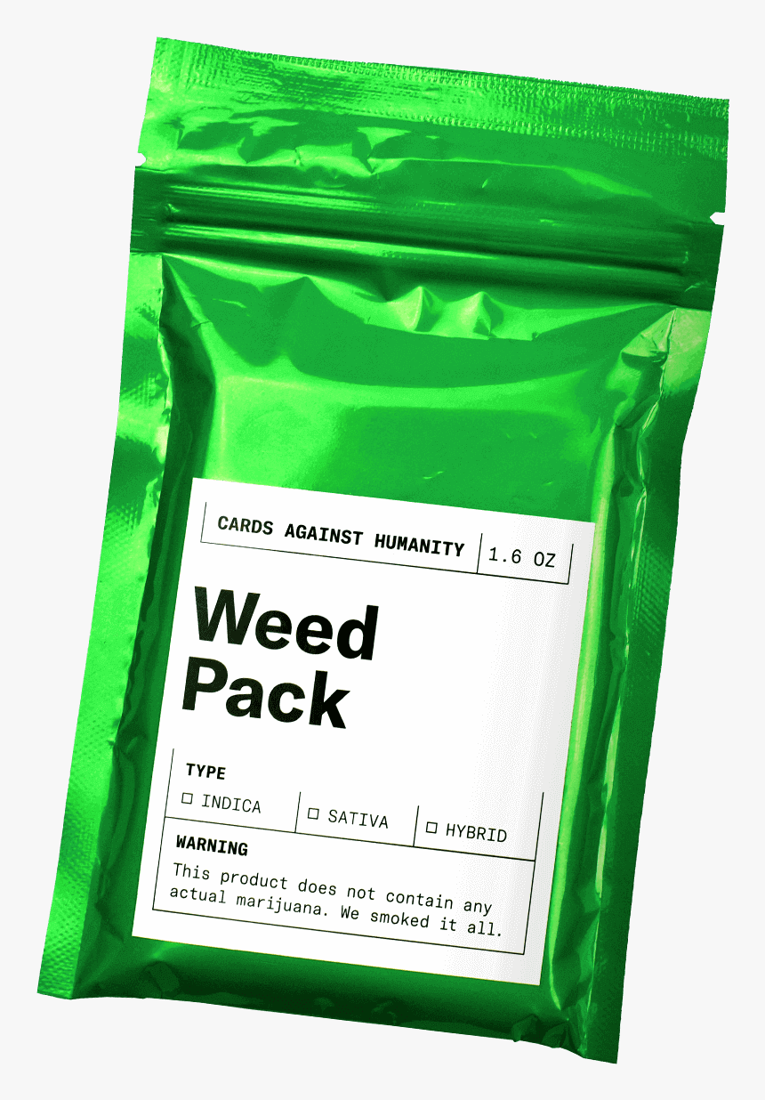 Cards Against Humanity Weed Pack, HD Png Download