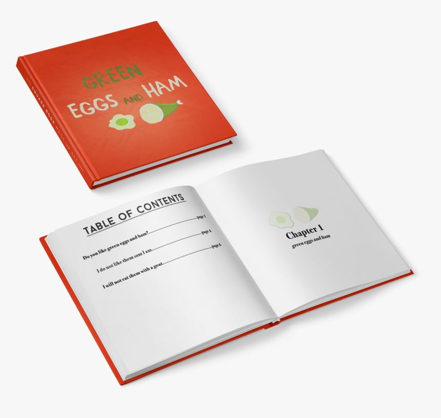 Green Eggs And Ham - Brochure, HD Png Download