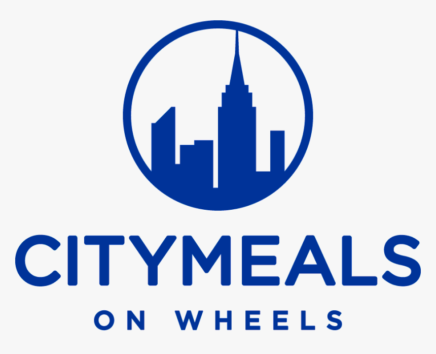 Cmow Logo Blue 300dpi - Citymeals On Wheels, HD Png Download
