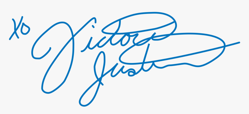 Victoria Justice Signature - Firma De Victoria Justice, HD Png Download