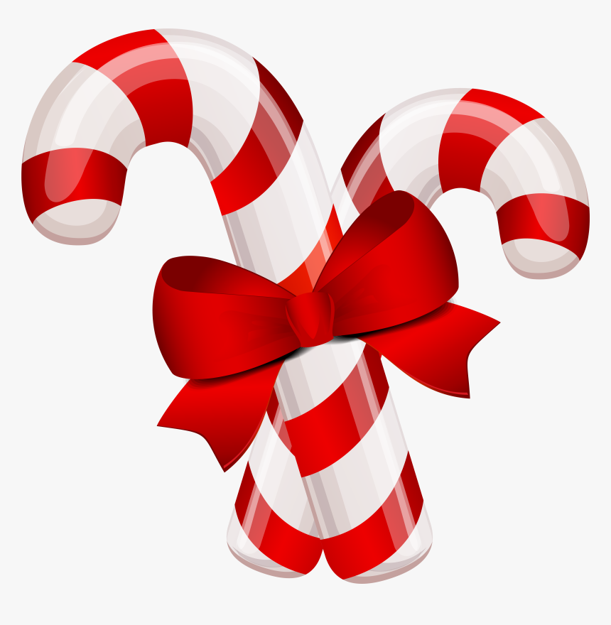 Candy Cane Png Free - Christmas Candy Cane Png, Transparent Png