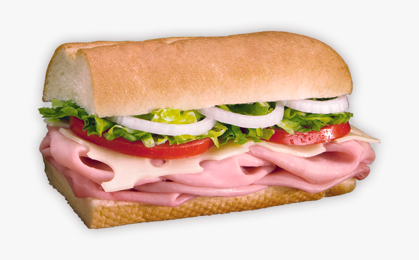 Ham & Swiss - Deli Sub, HD Png Download