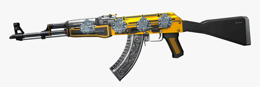 Global Offensive Ak 47 Weapon M4 Carbine Firearm - Ak 47 Cs Go Vulcan, HD Png Download